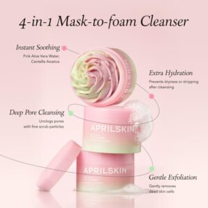 Alternative view of APRIL SKIN Pink Aloe Pack Cleanser (120g)