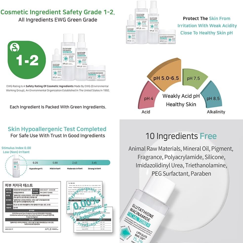APLB Glutathione Niacinamide Facial Toner (160ml) - Image 7