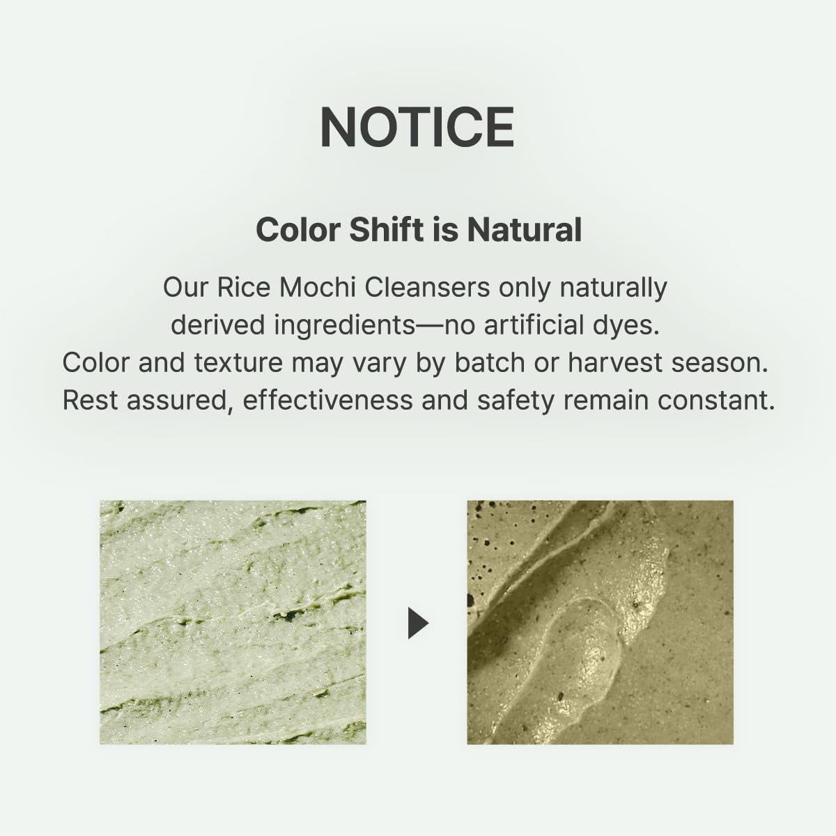 Arencia Fresh Green Rice Mochi Cleanser (120g) - Image 9