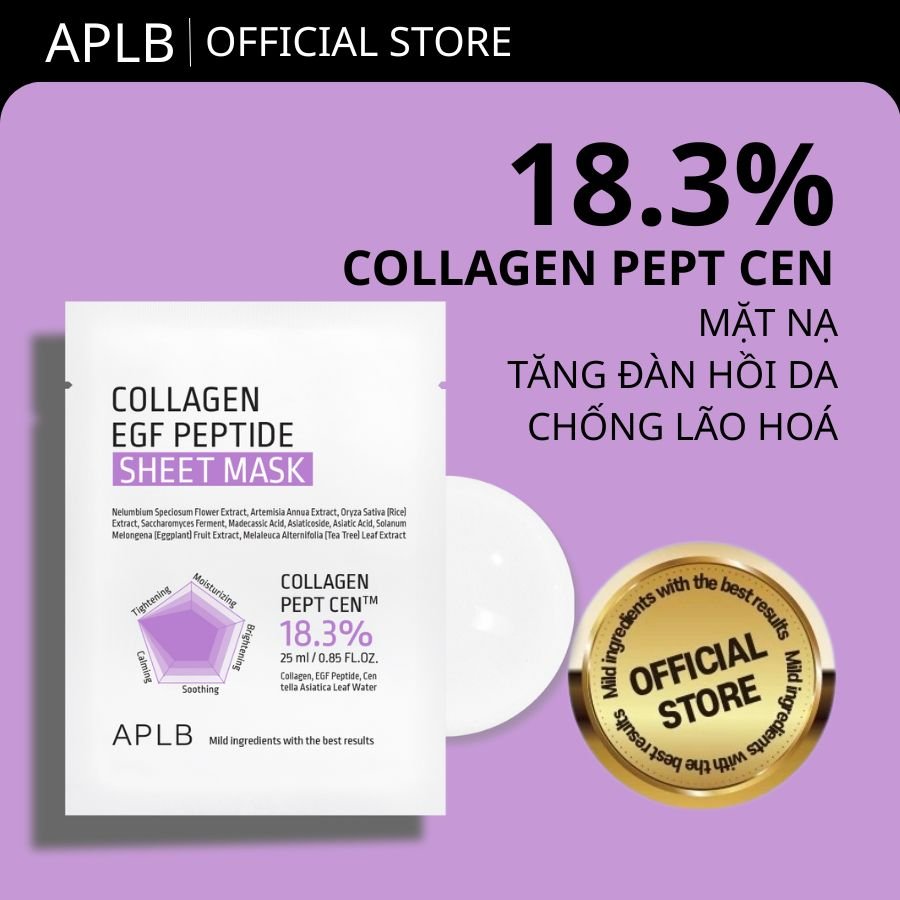 APLB Collagen EGF Peptide Sheet Mask (1 Mask) - Image 2
