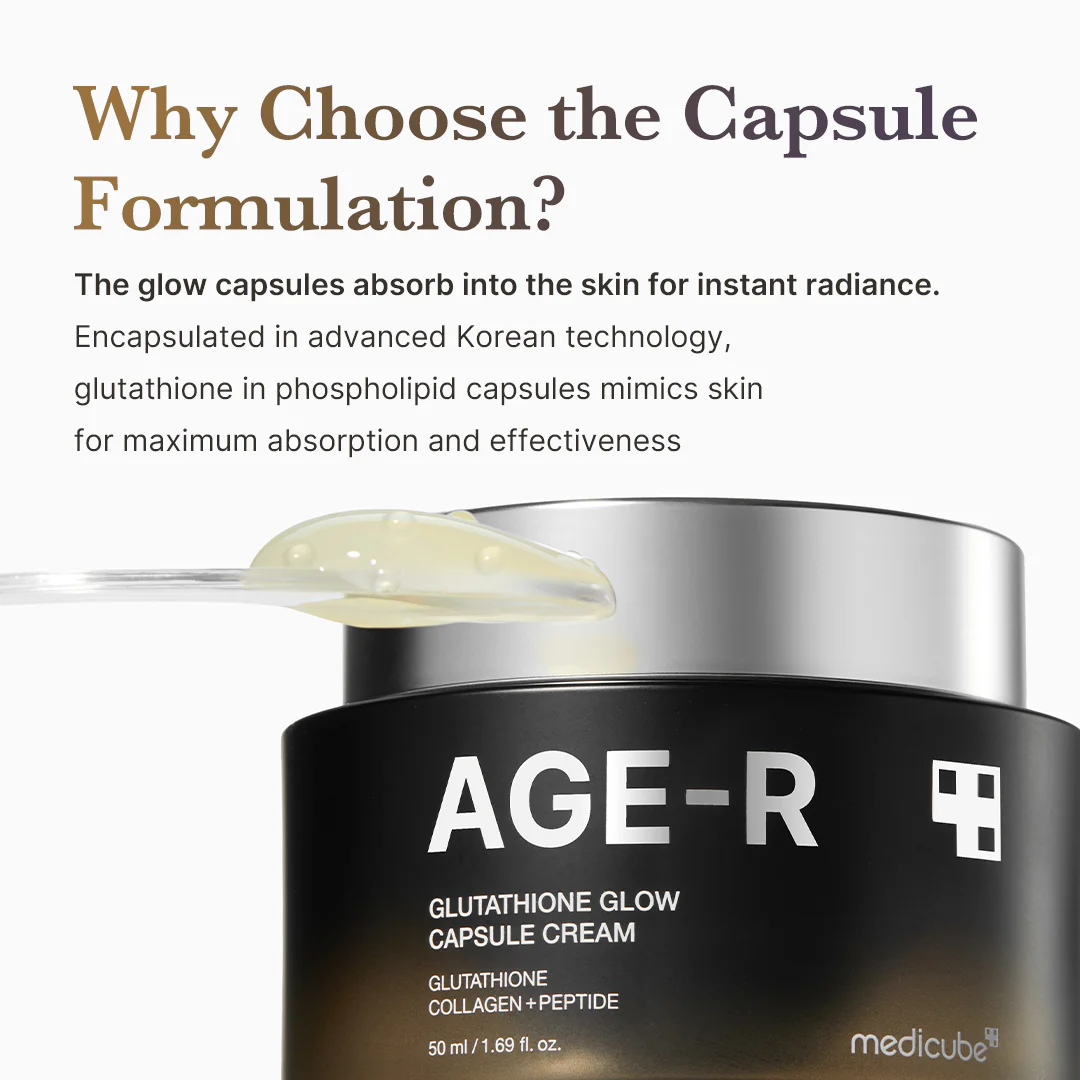 Medicube AGE-R Glutathione Glow Capsule Cream (50mL) - Image 5
