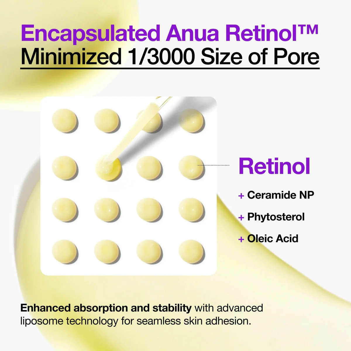 Anua Nano Retinol 0.3% + Niacin Renewing Serum (30mL) - Image 5