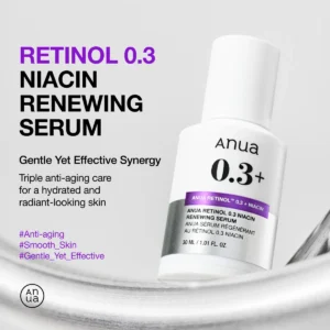 Alternative view of Anua Nano Retinol 0.3% + Niacin Renewing Serum (30mL)