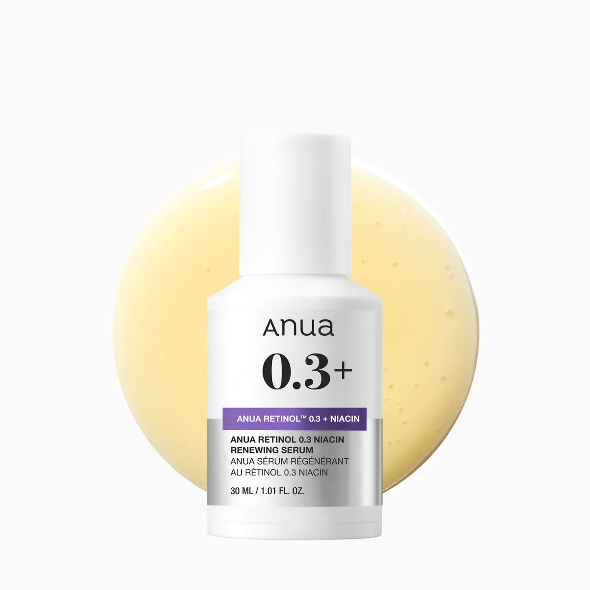Anua Nano Retinol 0.3% + Niacin Renewing Serum (30mL)