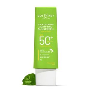 Dot & Key Cica Calming Mattifying Sunscreen SPF50+ PA+++ (80gm)