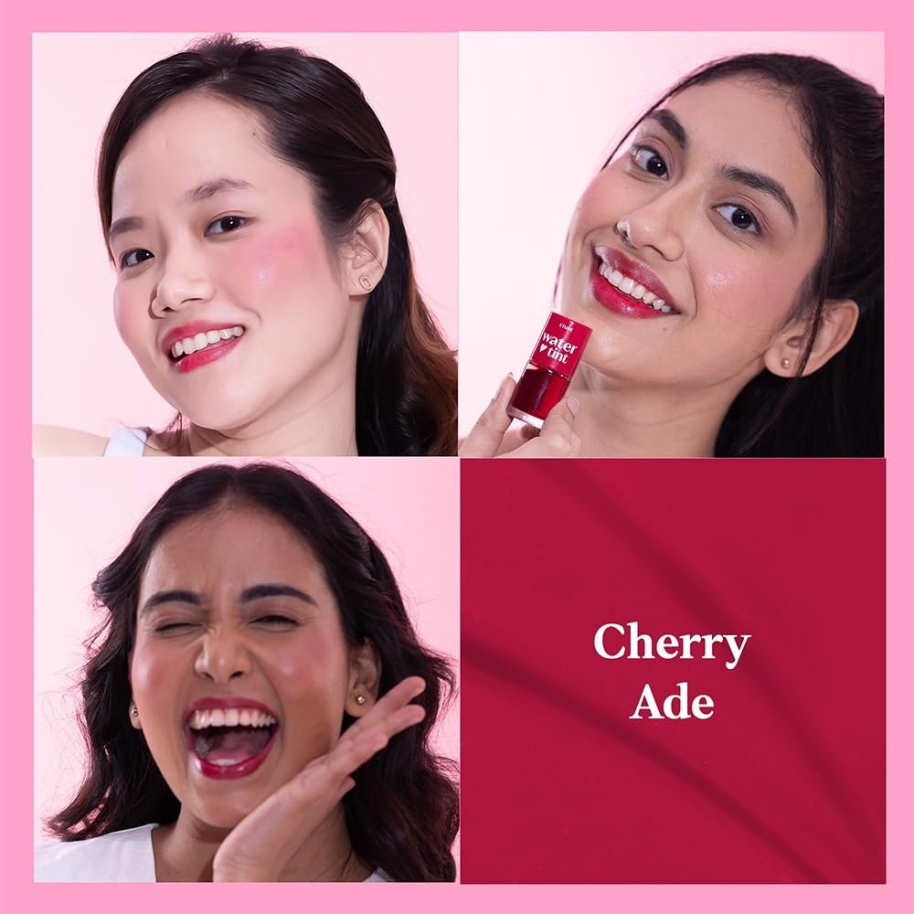 ETUDE Dear Darling Water Tint #2 Cherry Ade (9g) - Image 2