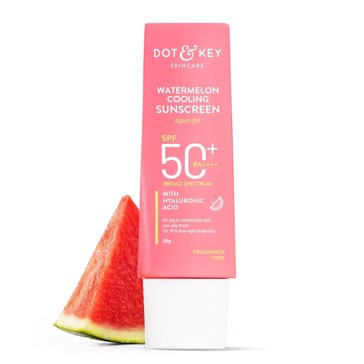 Dot & Key Watermelon Cooling Sunscreen Aqua-Gel SPF50+ PA++++ (80g)