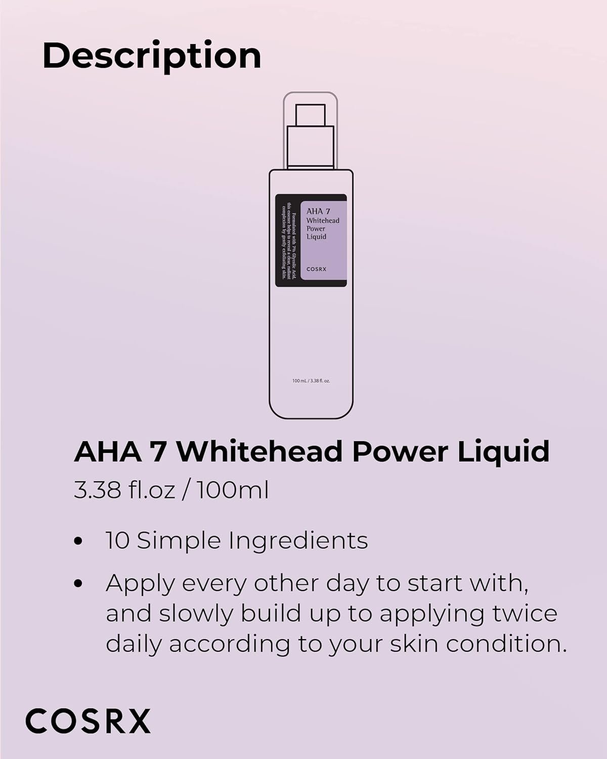 COSRX AHA 7 Whitehead Power Liquid (100ml) - Image 4
