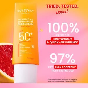 Alternative view of Dot & Key Vitamin C + E Super Bright Sunscreen SPF 50+ PA++++ (80g)